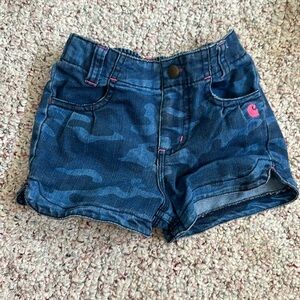 Girls 24 month carhartt shorts camouflage